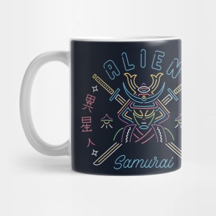 Alien Samurai Mug